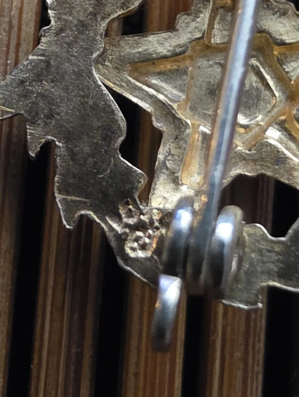 10k Eastern Star Yellow Gold Pin (Vintage)